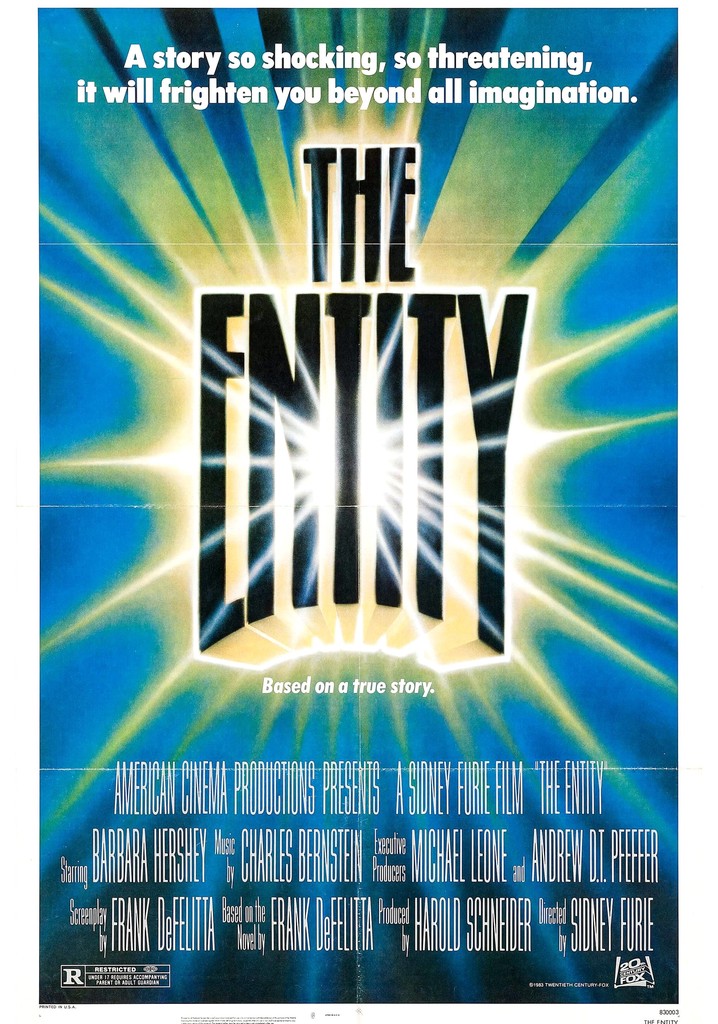 The Entity streaming where to watch movie online?